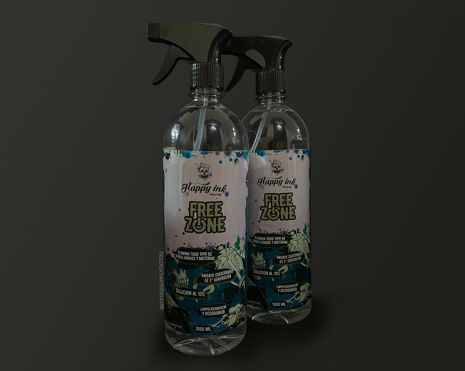 FREE ZONE HAPPY INK – Difuso Supply Tattoo